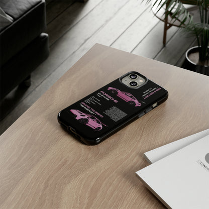 TURBOE PINK PORSCHE GT3 RS CASE