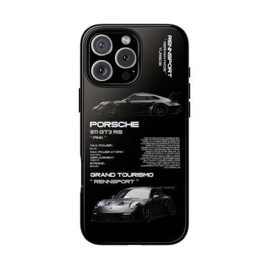 TURBOE PORSCHE 911 GT3 RS PHONE CASES