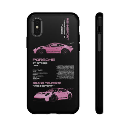 TURBOE PINK PORSCHE GT3 RS CASE