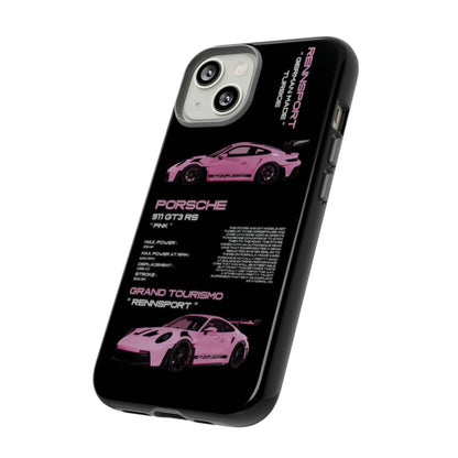 TURBOE PINK PORSCHE GT3 RS CASE