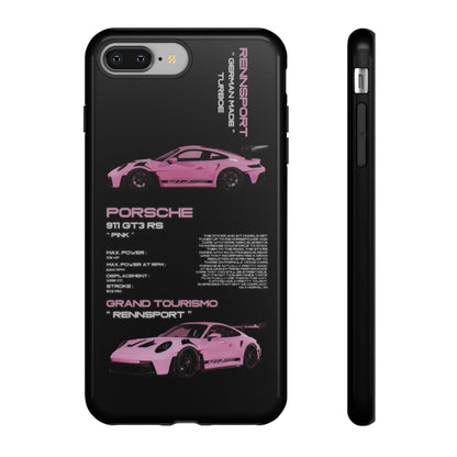 TURBOE PINK PORSCHE GT3 RS CASE