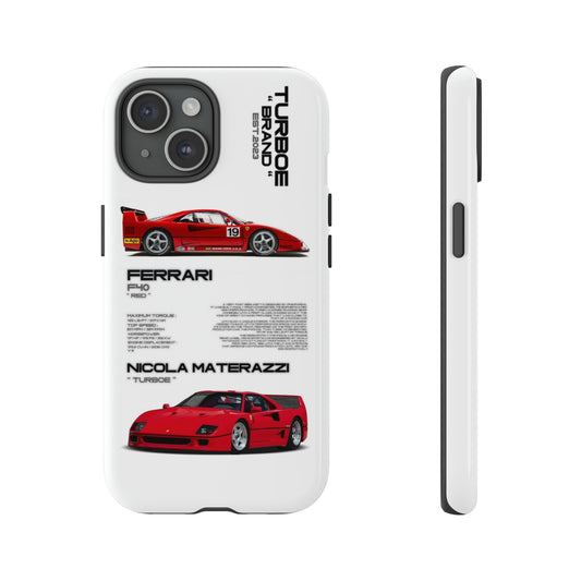 TURBOE FERRARI  F40 PHONE CASES