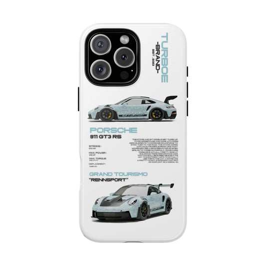 TURBOE PORSCHE GT3 RS PHONE CASES