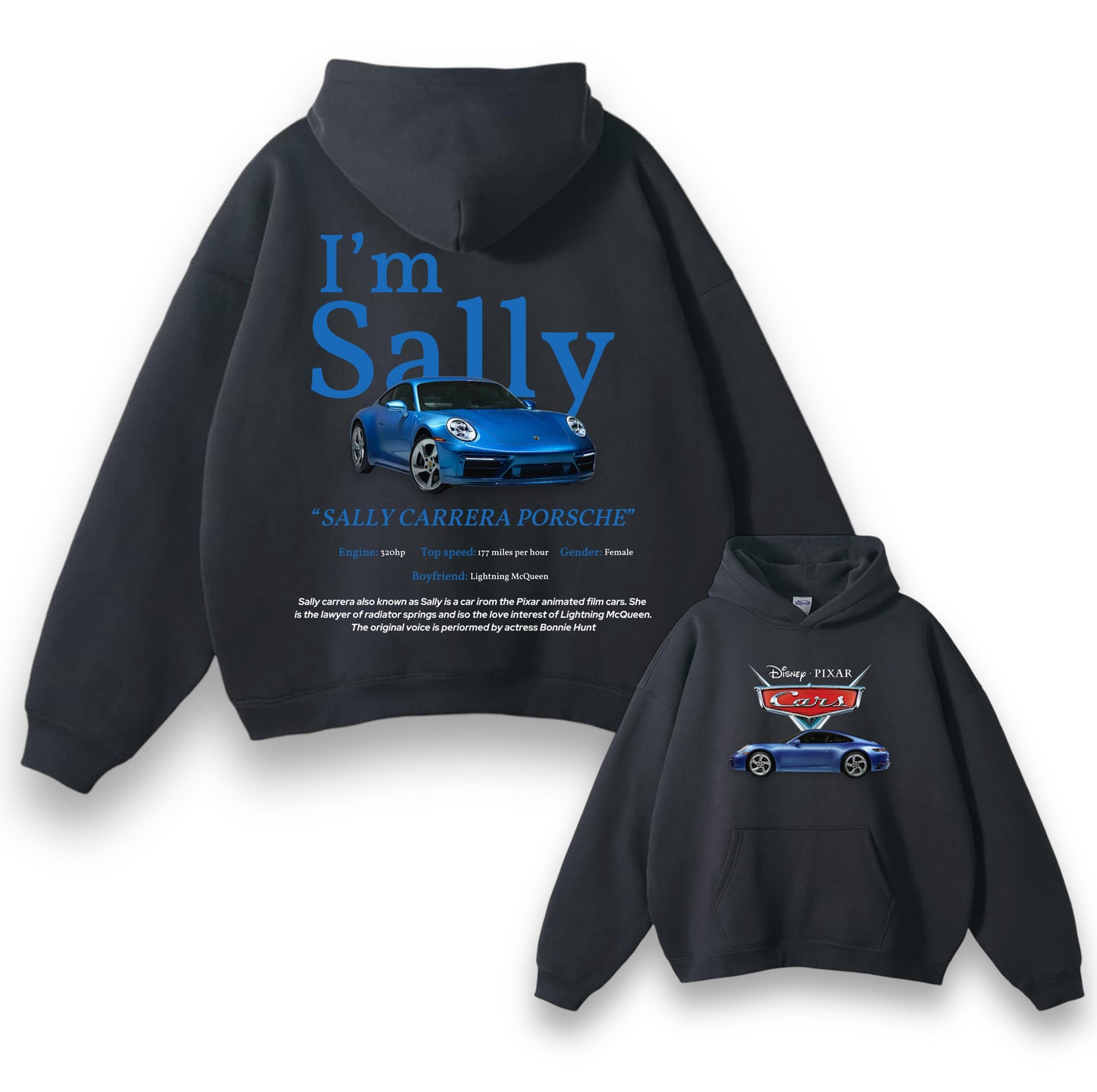 TURBOE “SALLY CARRERA PORSCHE” HOODIE