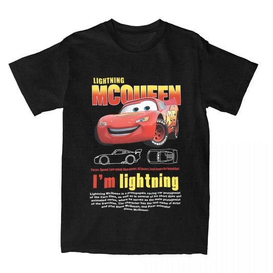 TURBOE LIGHTNING MCQUEEN T-SHIRTS S/SLEEVE