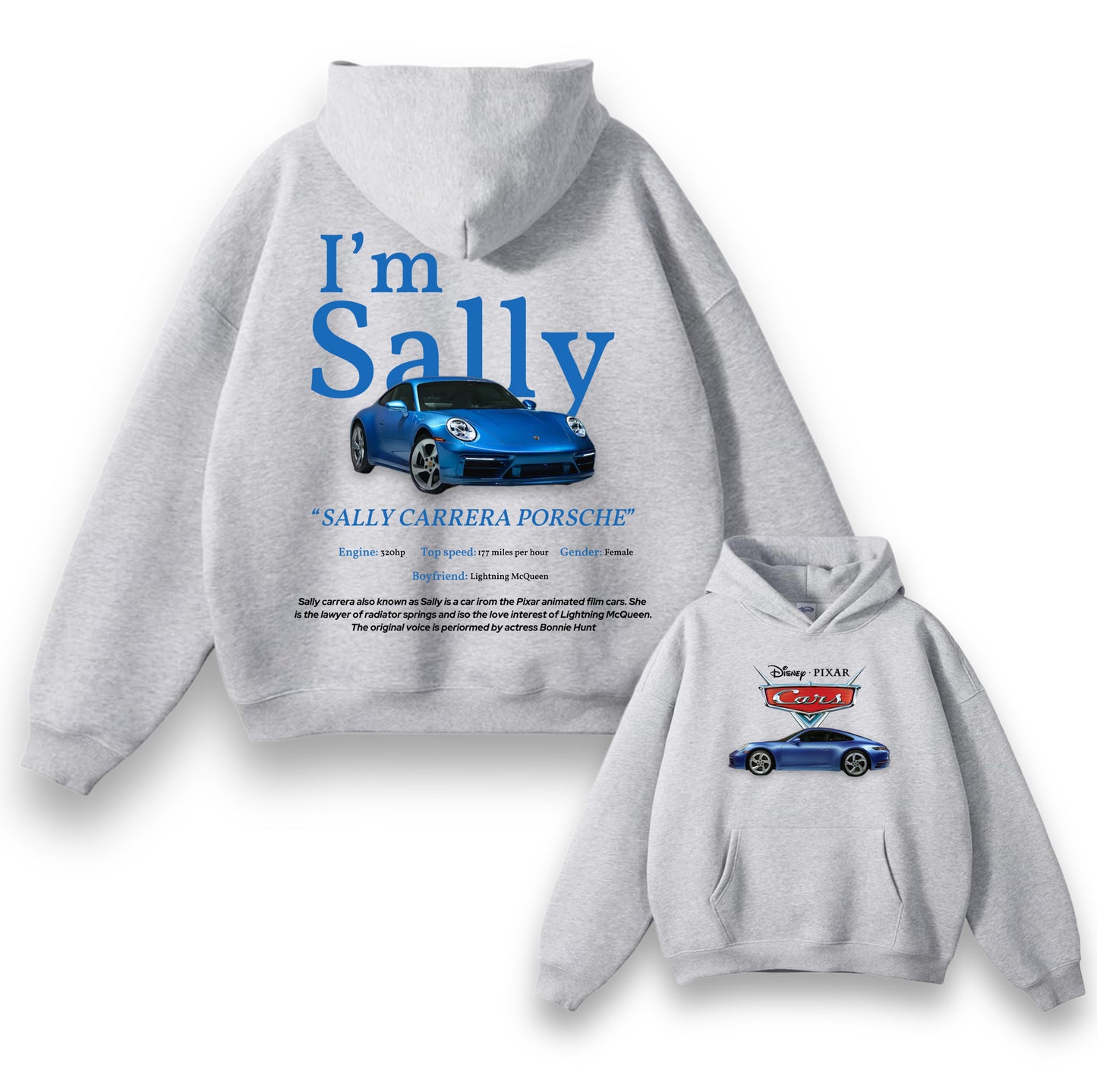 TURBOE “SALLY CARRERA PORSCHE” HOODIE